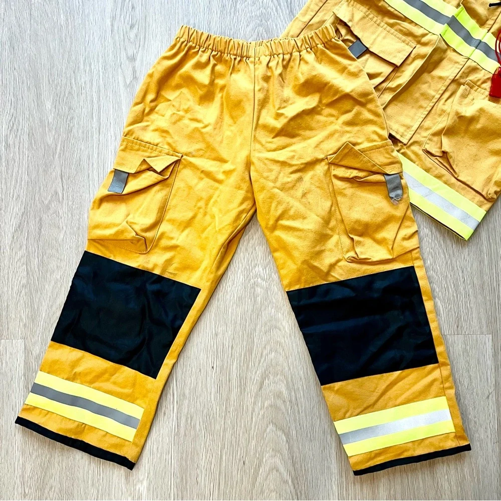 TEETOT⚡️Little Fireman Costume w/ Whistle Set_Sz 5/6
